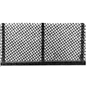 Chain Link Fence -- Kit - Mesh & Rod - 48′ 122cm, HO, Plastruct Inc 90451