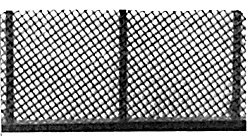 Chain Link Fence -- Kit - Mesh & Rod - 48′ 122cm, HO, Plastruct Inc 90451
