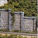 Cut Stone Retaining Wall -- pkg(3), All Scales, Woodland Scenics 1259