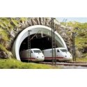 Concrete Double-Track Tunnel Portal -- ICE-Style, N, Busch Gmbh & Co Kg 8195