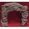 Tunnel Portal - Single Track -- Blasted Rock Tunnel Portal Rough Square, HO, Pre-Size Model Specialities 117