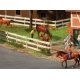 Paddock Fence -- Kit - 52-13/16′ 134.1cm total (white), HO, Faller Gmbh 180416
