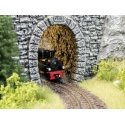 Straight Rock Interior Tunnel Liner -- 2 Pieces, 3-3/4′ 9.5cm Long, HO, Noch Gmbh & Co 58032