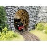 Straight Rock Interior Tunnel Liner -- 2 Pieces, 3-3/4′ 9.5cm Long, HO, Noch Gmbh & Co 58032