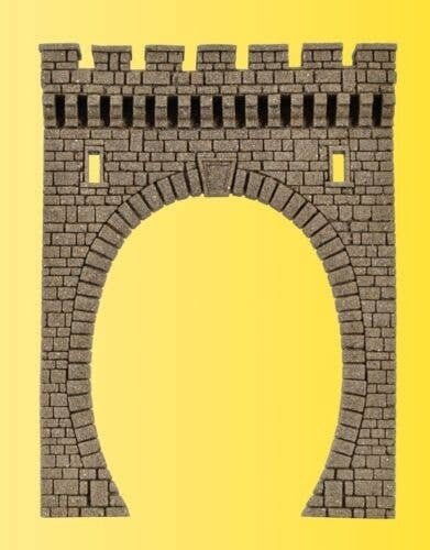 Single-Track Tunnel Portal -- 2-1/8 x 2-13/16′ 5.4 x 7.2cm, N, Vollmer Gmbh 48600