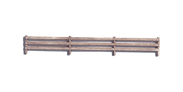 Pasture Fence -- 3-Slat - 1/2 x 40′ 1.3 x 102cm, HO, Noch Gmbh & Co 13040