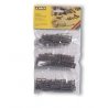 Rural Fences -- 53 Sections, Total Length: Aprrox. 290cm 114-3/16′, HO, Noch Gmbh & Co 13095