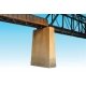 Bridge Pier - Kit -- 42′ Scale Tall, Fits Central Valley Through-Truss Bridge, HO, Monroe Models 557