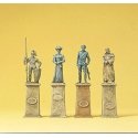 Statues pkg(4), HO, Preiser Kg 10525