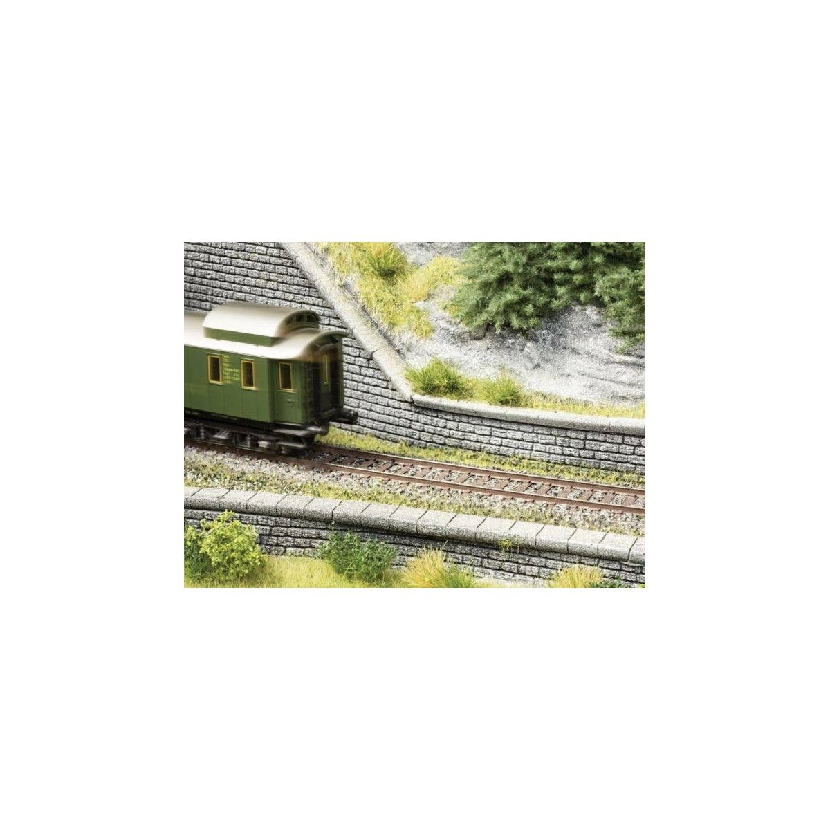 Coping Stones - Laser-Cut Minis -- pkg(5), HO, Noch Gmbh & Co 14236