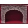 Tunnel Portal - Double Track -- Random Stone 4-3/4 x 7′ 11.5 x 17.5cm, HO, Pre-Size Model Specialities 104