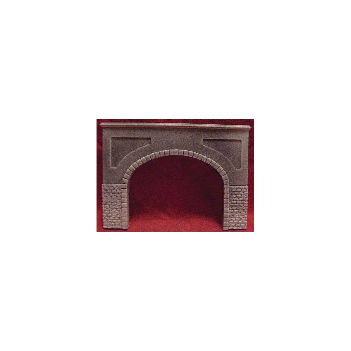 Tunnel Portal - Double Track -- Cut Stone - 4-3/4 x 7′ 11.5 x 17.5cm, HO, Pre-Size Model Specialities 106
