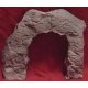 Tunnel Portal - Single Track -- Blasted Rock Smooth Round, HO, Pre-Size Model Specialities 120