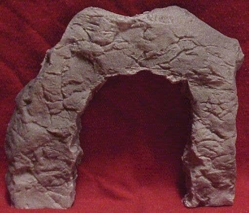 Tunnel Portal - Single Track -- Blasted Rock Smooth Round, HO, Pre-Size Model Specialities 120