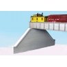 Bridge Abutment -- Concrete pkg(2), HO, Monroe Models 118