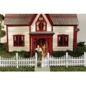 Ornate Picket Fence -- Total Scale 336′ 102m, N, Monroe Models 9308