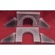 Culverts -- Concrete, 8′ Arch, HO, Pre-Size Model Specialities 124