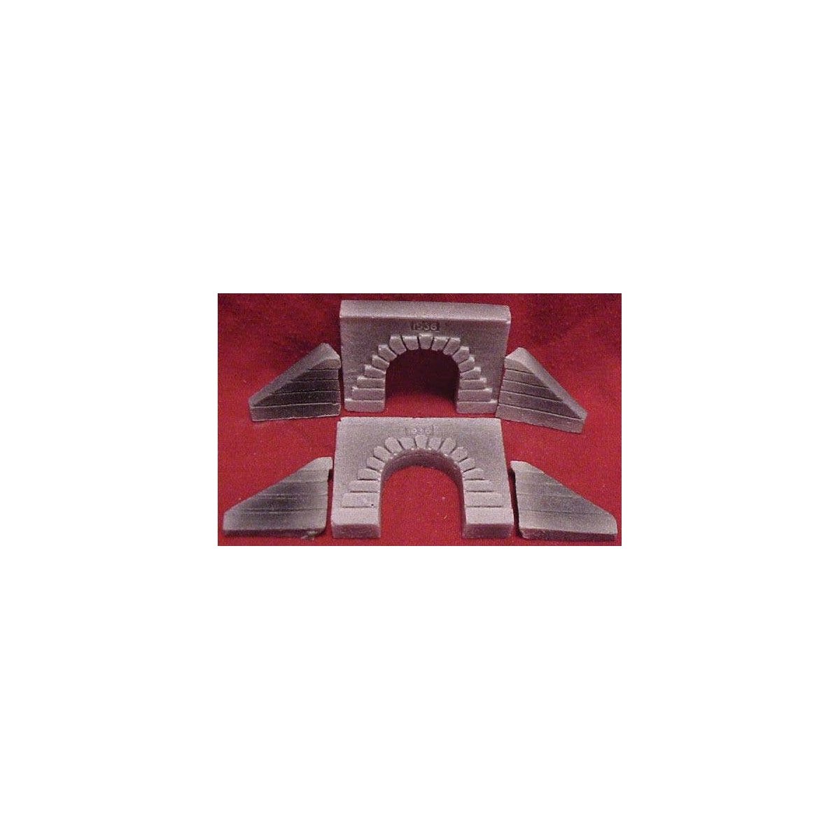 Culverts -- Concrete, 8′ Arch, HO, Pre-Size Model Specialities 124