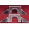 Culverts -- Concrete, 8′ Arch, HO, Pre-Size Model Specialities 124
