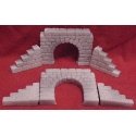 Culverts -- Cut Stone, 8′ Arch, HO, Pre-Size Model Specialities 123