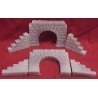 Culverts -- Cut Stone, 8′ Arch, HO, Pre-Size Model Specialities 123