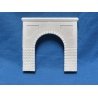 Single Track Tunnel Portal -- Cut Stone - 2-3/4 x 2-3/4′ 6.9 x 6.9cm, N, Pre-Size Model Specialities 205