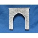 Single Track Tunnel Portal -- Random Stone - 2-5/8 x 2-1/2′ 6.5 x 6.2cm, N, Pre-Size Model Specialities 203