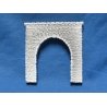 Single Track Tunnel Portal -- Random Stone - 2-5/8 x 2-1/2′ 6.5 x 6.2cm, N, Pre-Size Model Specialities 203