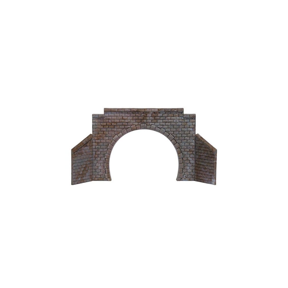 Cut Stone Double-Track Tunnel Portal w/Wing Walls, N, Busch Gmbh & Co Kg 8198