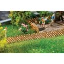 Garden Fences - 3 Styles -- Total Scale Height: 46′ 117cm, HO, Faller Gmbh 180860
