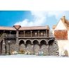 Old-Town Walls -- 6-1/8 x 2-13/16 x 5′ 15.3 x 3.7 x 12.5cm, HO, Faller Gmbh 130404