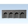 Arcades -- Natural Stone Ashlars - 14-9/16 x 5 x 1/2′ 37 x 12.5 x 1.3cm, HO, Faller Gmbh 170890