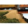 Bridge Abutment - Kit 1 Pair -- Fits Micro-Engineering Deck Girder Bridge, HO, Monroe Models 556