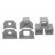 Concrete Culverts pkg(4) -- Kit - 1-1/2 x 1/2 x 13/16′ 3.8 x 1.2 x 2cm, HO, Walthers Cornerstone 4558