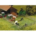 Farmyard Fence System -- 59′ 150cm, HO, Faller Gmbh 180434