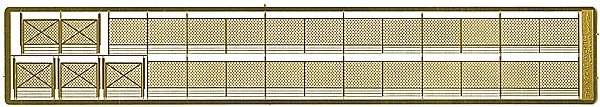 Model Builder`s Supply Line Etched Brass Fencing - Kit -- 12` Chain Link Fence w/Security W, N, The N Scale Architect 61065