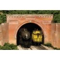 Double-Track Tunnel Portal -- Baltimore & Ohio-Style, HO, Monroe Models 151