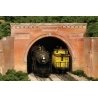 Double-Track Tunnel Portal -- Baltimore & Ohio-Style, HO, Monroe Models 151