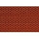 Flexible Dark Red Brick Wall Sheet 2-Pack -- Small for HO & N Scales 3-3/4 x 12′ 9.2 x, All Scales, Chooch Enterprises 8621