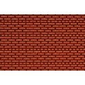 Flexible Dark Red Brick Wall Sheet 2-Pack -- Small for HO & N Scales 3-3/4 x 12′ 9.2 x, All Scales, Chooch Enterprises 8621