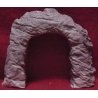Tunnel Portal - Single Track -- Blasted Rock Rough Round, HO, Pre-Size Model Specialities 118