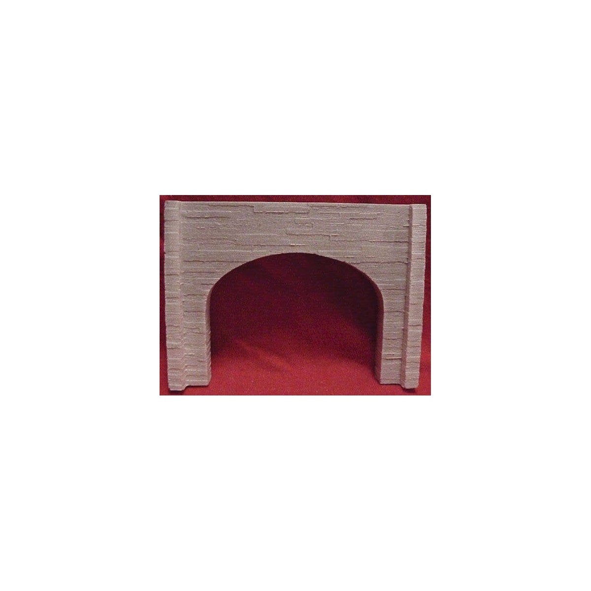 Tunnel Portal - Double Track -- Concrete 4-3/4 x 6′ 11.5 x 15.5cm, HO, Pre-Size Model Specialities 114