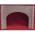 Tunnel Portal - Double Track -- Concrete 4-3/4 x 6′ 11.5 x 15.5cm, HO, Pre-Size Model Specialities 114