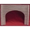 Tunnel Portal - Double Track -- Concrete 4-3/4 x 6′ 11.5 x 15.5cm, HO, Pre-Size Model Specialities 114
