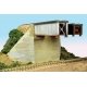 Bridge Abutment -- Wide pkg(2), HO, Monroe Models 138