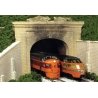 Double-Track Tunnel Portal -- Cut Stone, HO, Monroe Models 111