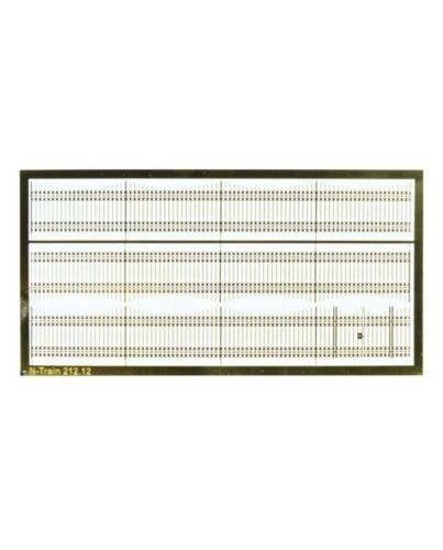 Fence - Type 9 -- Etched Brass 34.7cm Total, N, Kato USA Inc 8521212