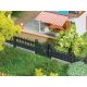 Wrought-Iron Fence w/Pillars -- 5 Different Styles, HO, Faller Gmbh 180417