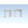 Tunnel Portals -- High Clearance For Catenary 3-3/4′ 8.5cm Clearance, HO, Faller Gmbh 120563