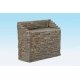 Single-Track Bridge Abutment -- Split Stone, HO, Monroe Models 718